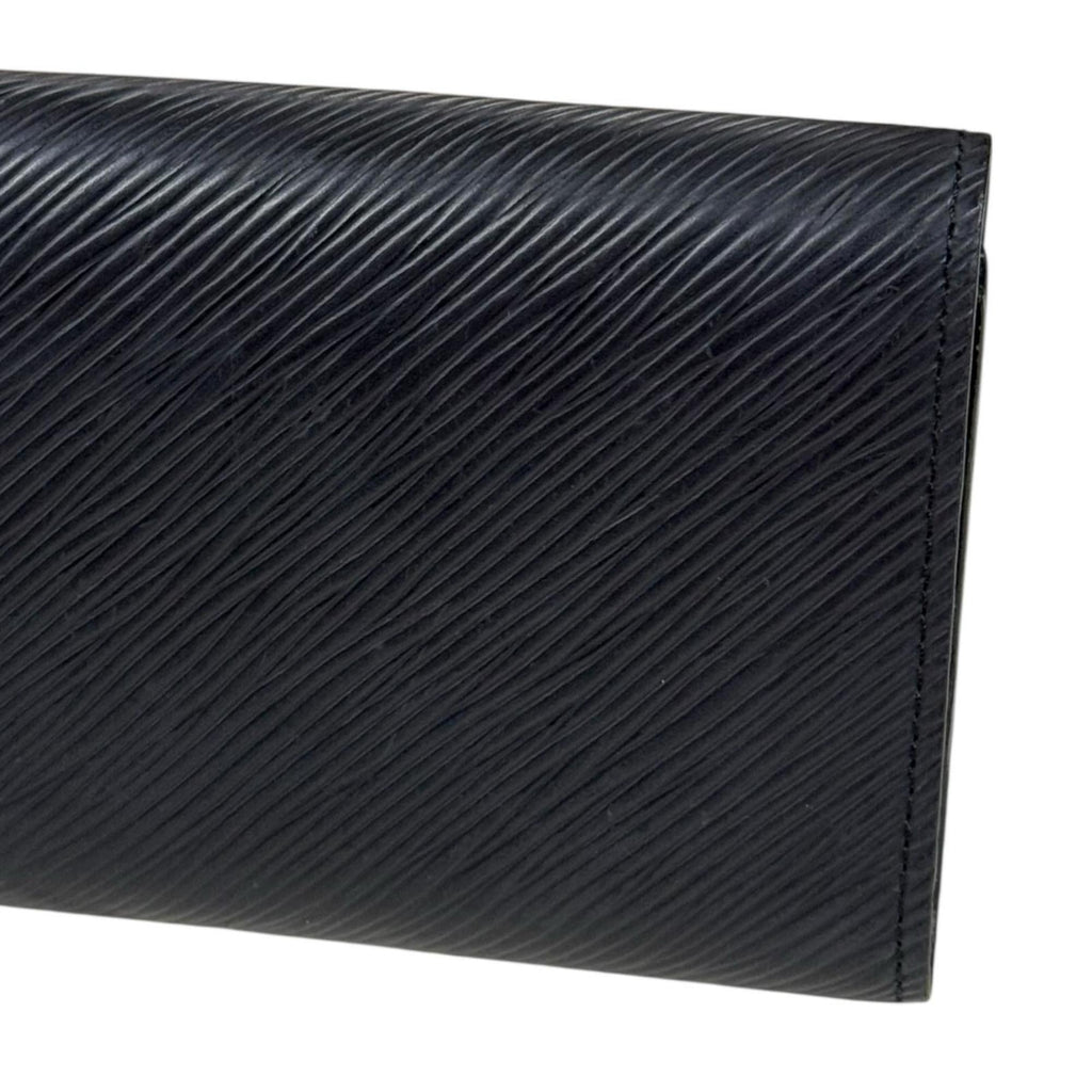 Louis Vuitton Black Epi Leather Wallet (Tri-Fold)