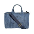Prada Blue Denim Tote Bag