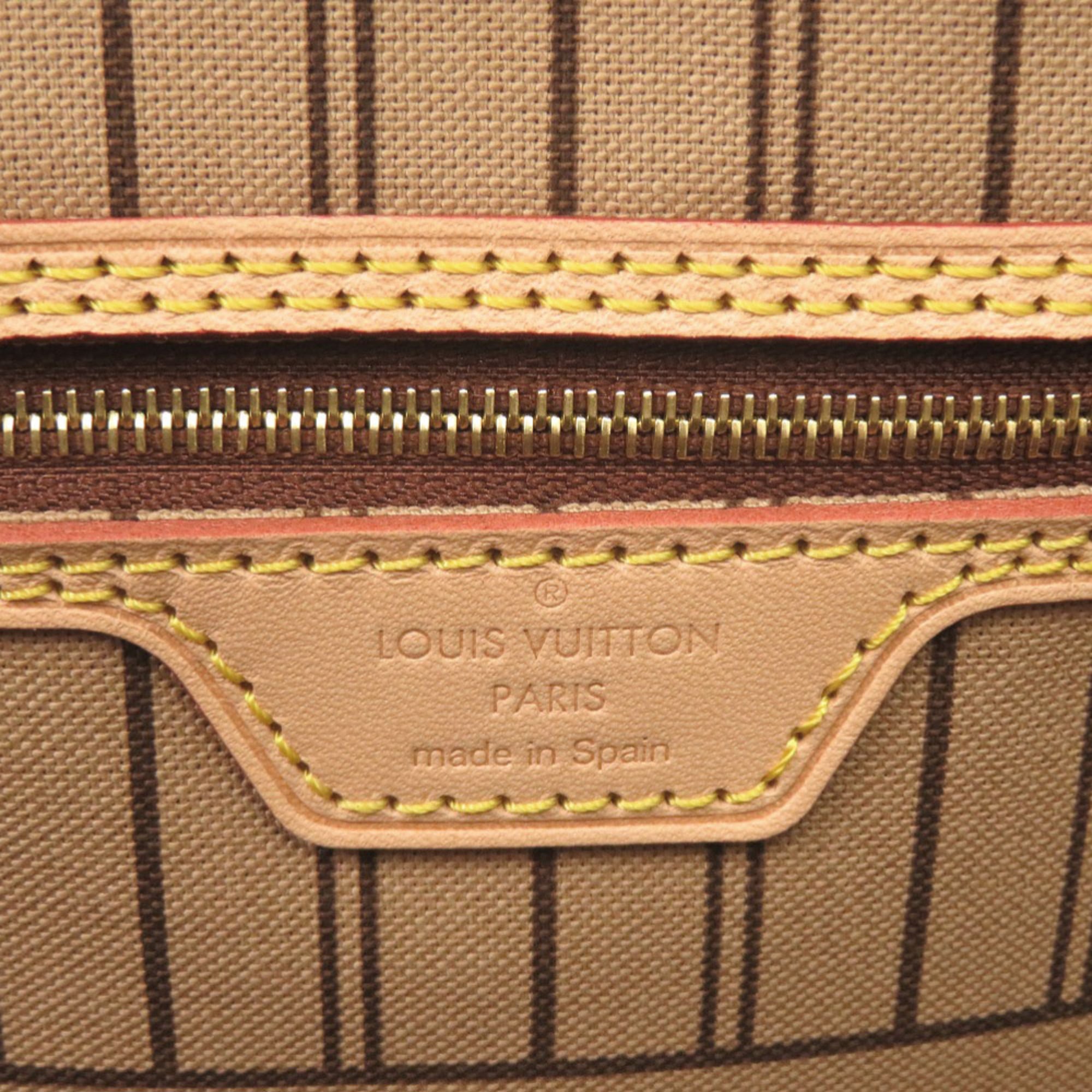 Louis Vuitton Brown Monogram Pouch Tote Bag
