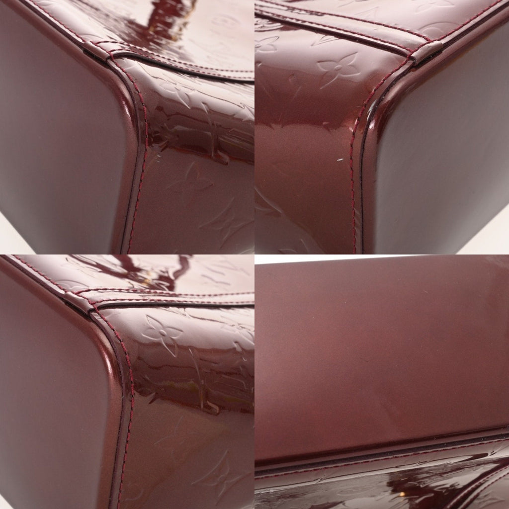 Louis Vuitton Rouge Fauviste Monogram Vernis Handbag