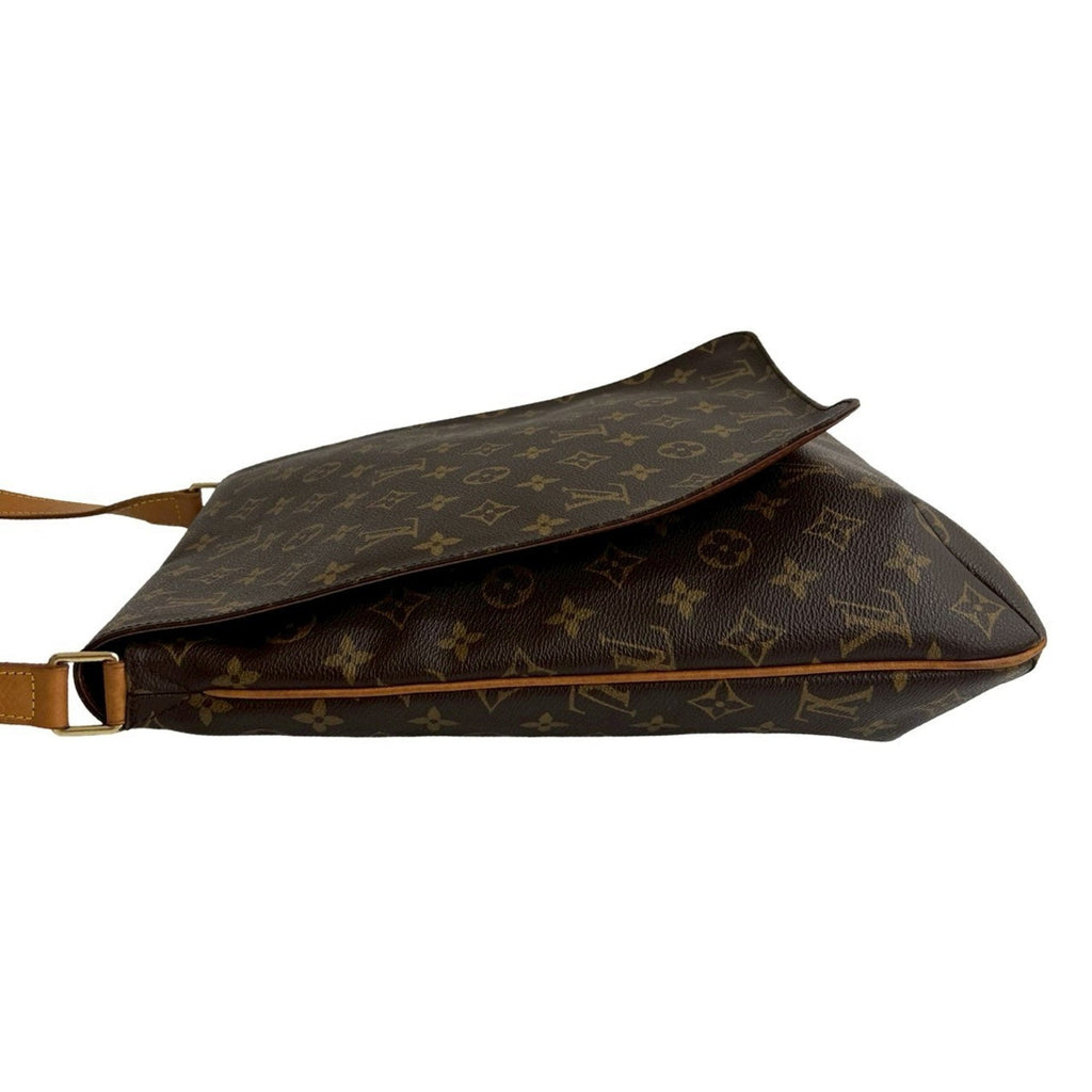 Louis Vuitton Brown Leather Pvc Pochette Shoulder Bag