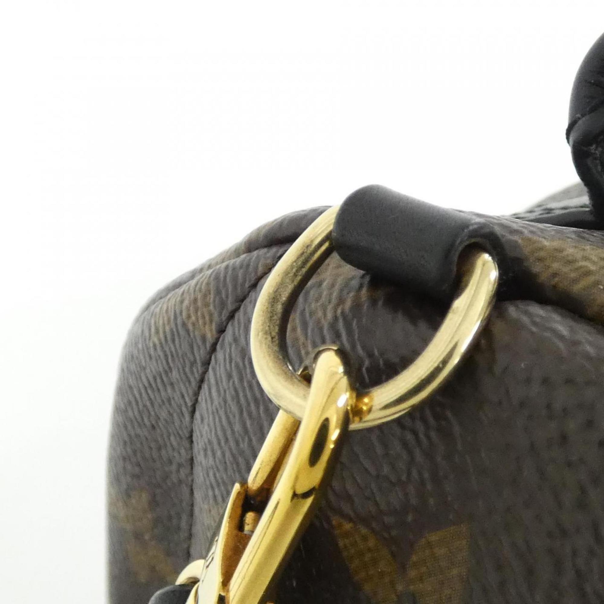Louis Vuitton Marron Coated Canvas Backpack