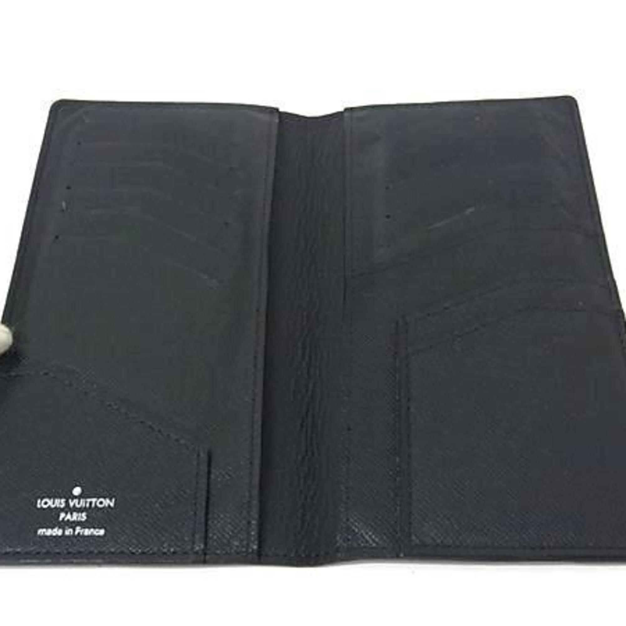 Louis Vuitton Dark Navy Taiga Leather Long Wallet