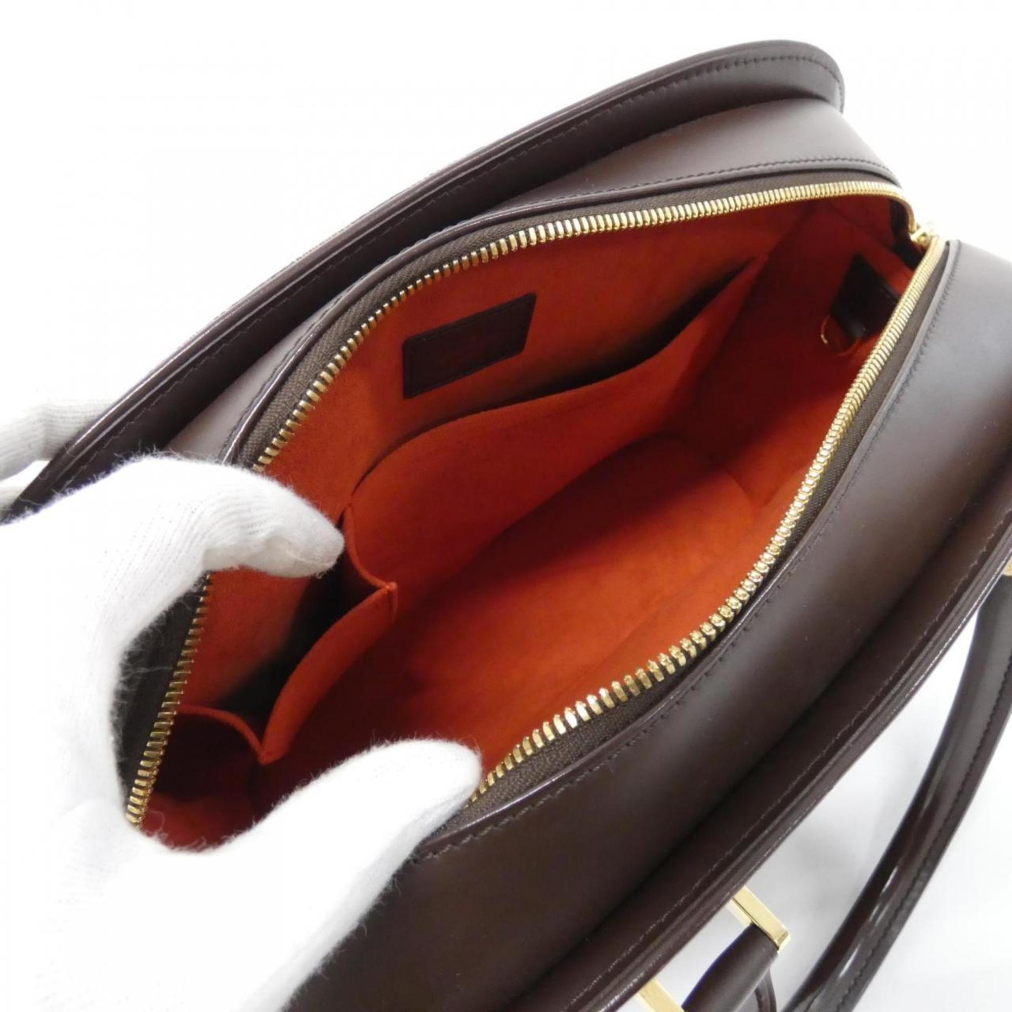 Louis Vuitton Ebene Coated Canvas Handbag