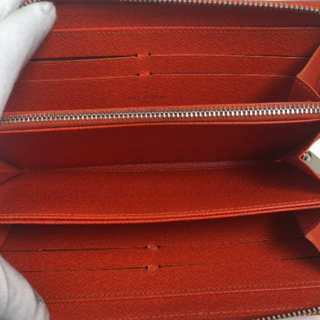 Louis Vuitton Epi Orange Epi Leather Long Wallet