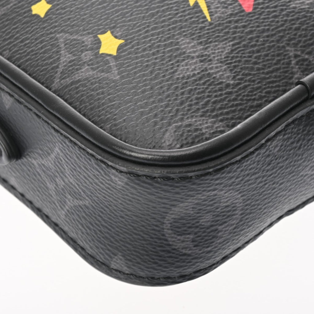 Louis Vuitton Black Monogram Eclipse Canvas Shoulder Bag