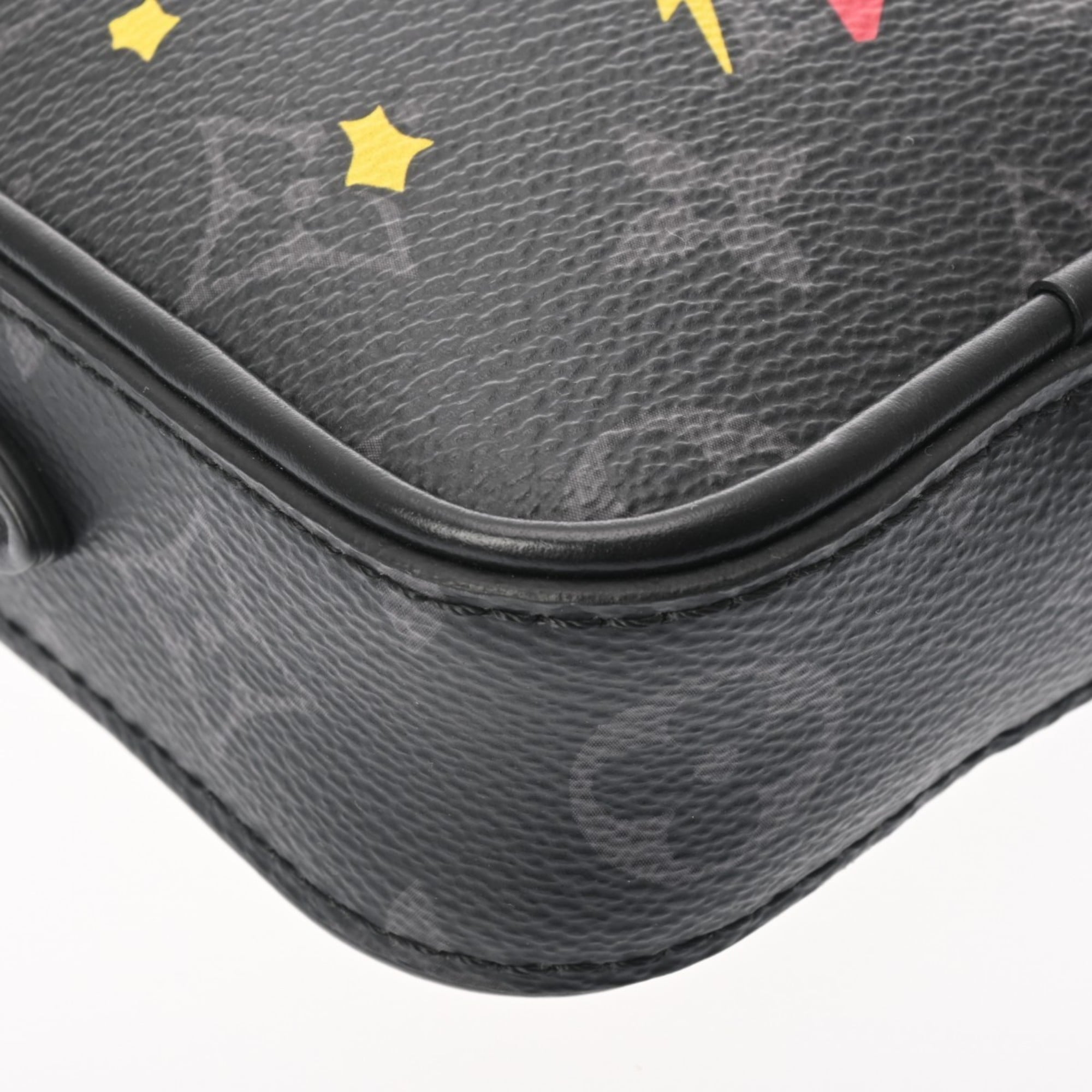 Louis Vuitton Black Monogram Eclipse Canvas Shoulder Bag
