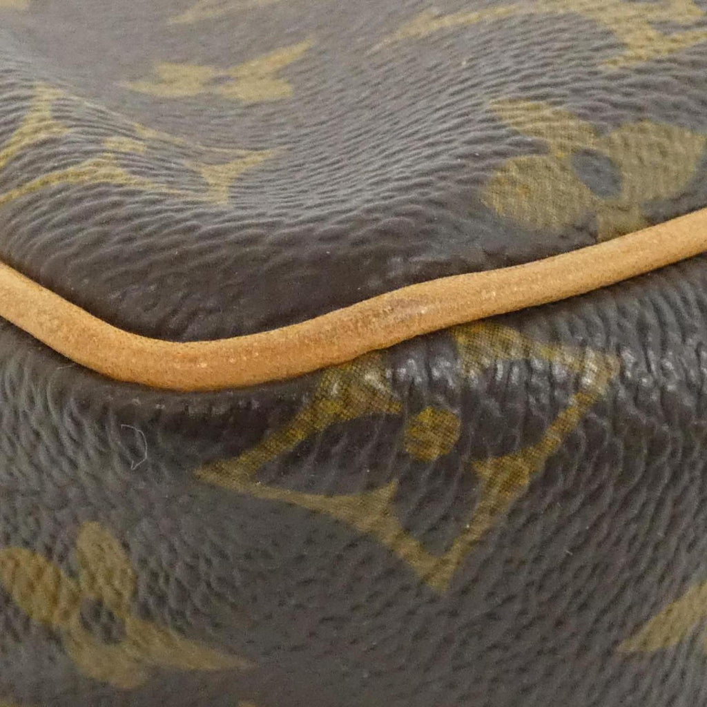 Louis Vuitton Brown Coated Canvas Shoulder Bag