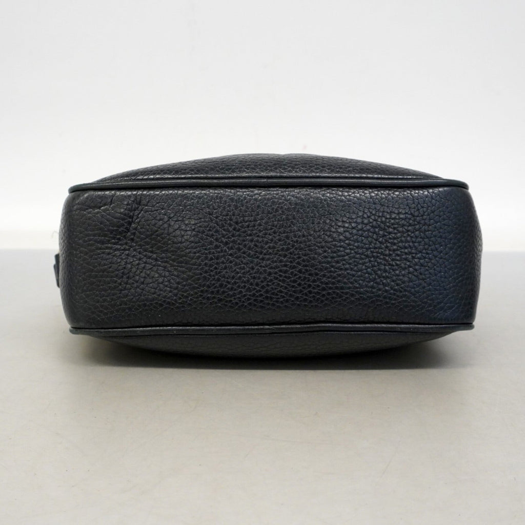 Gucci Black Leather Shoulder Bag (Pre-Owned)