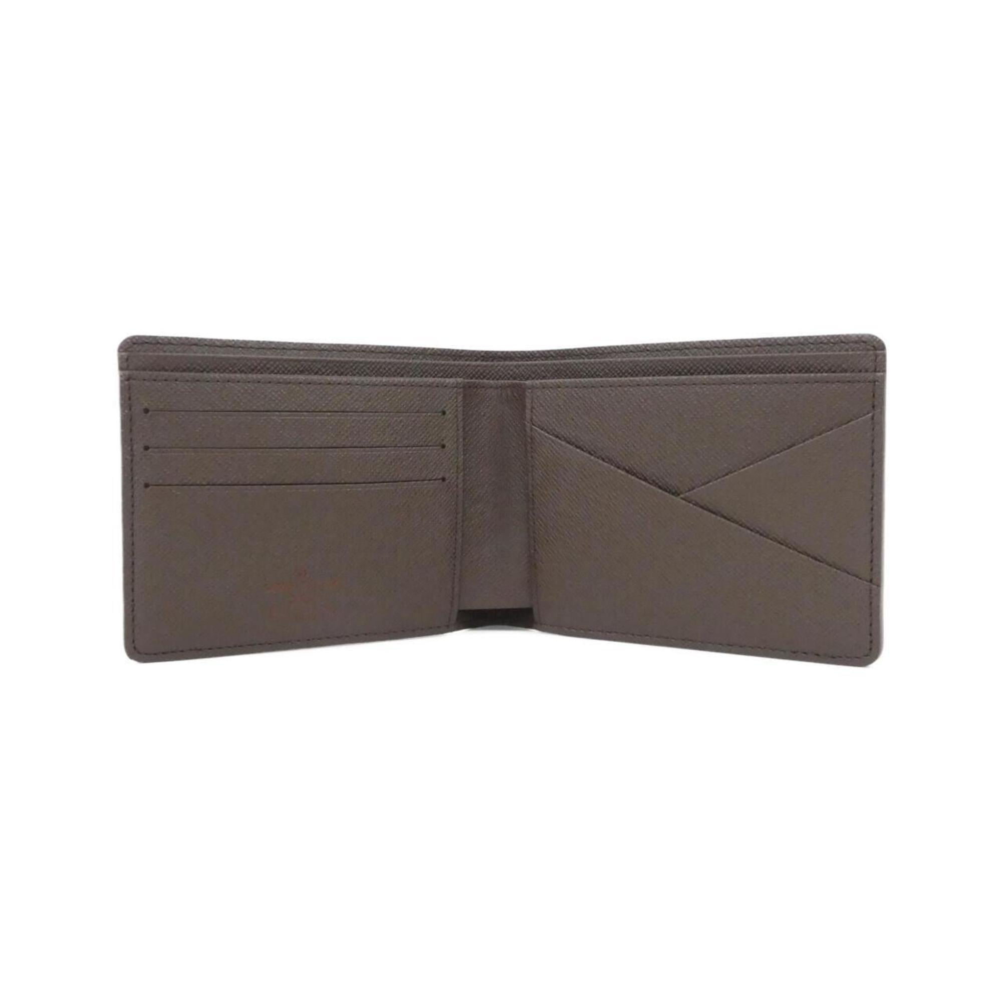 Louis Vuitton Ebene Coated Canvas Bill Wallet