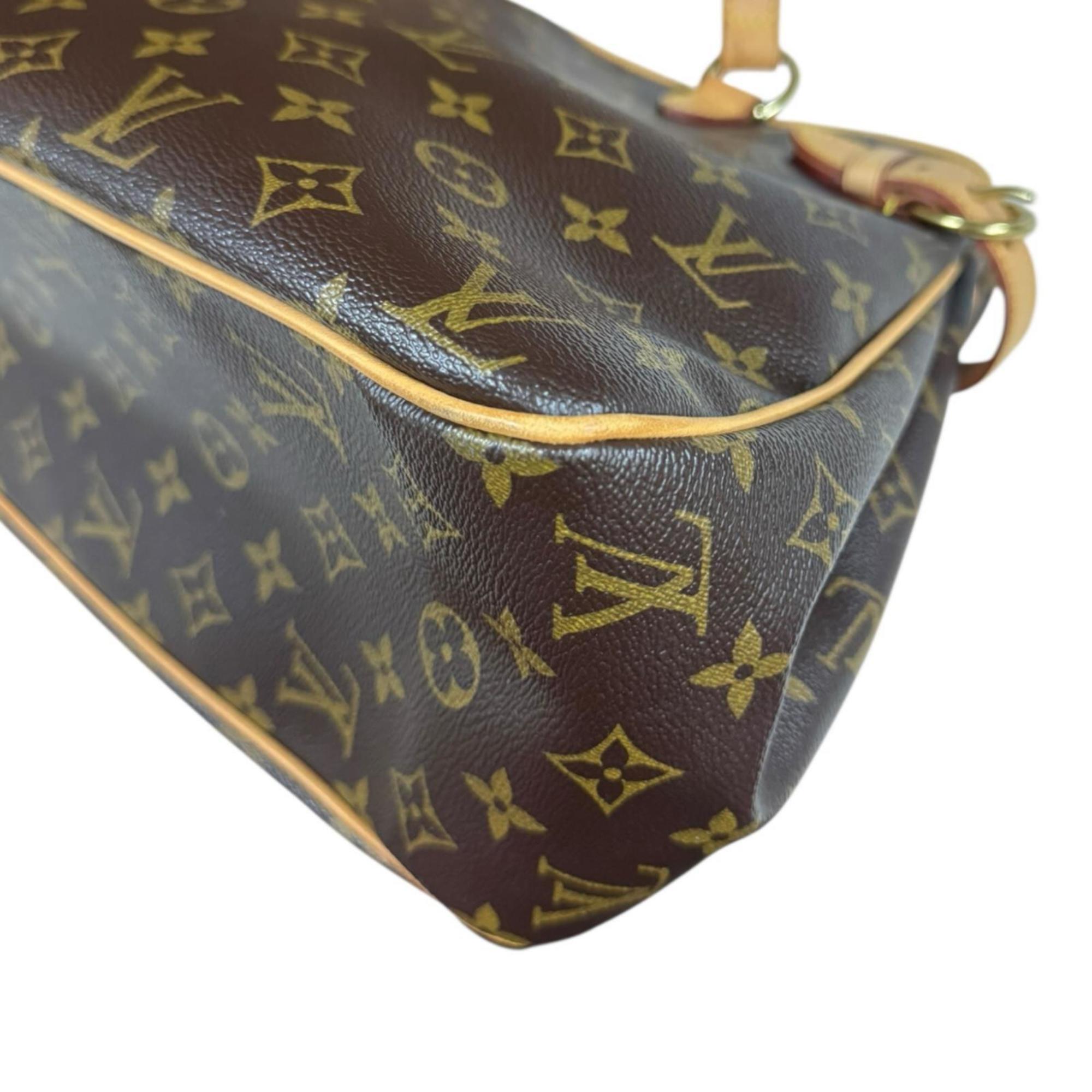 Louis Vuitton Brown Monogram Shoulder Bag
