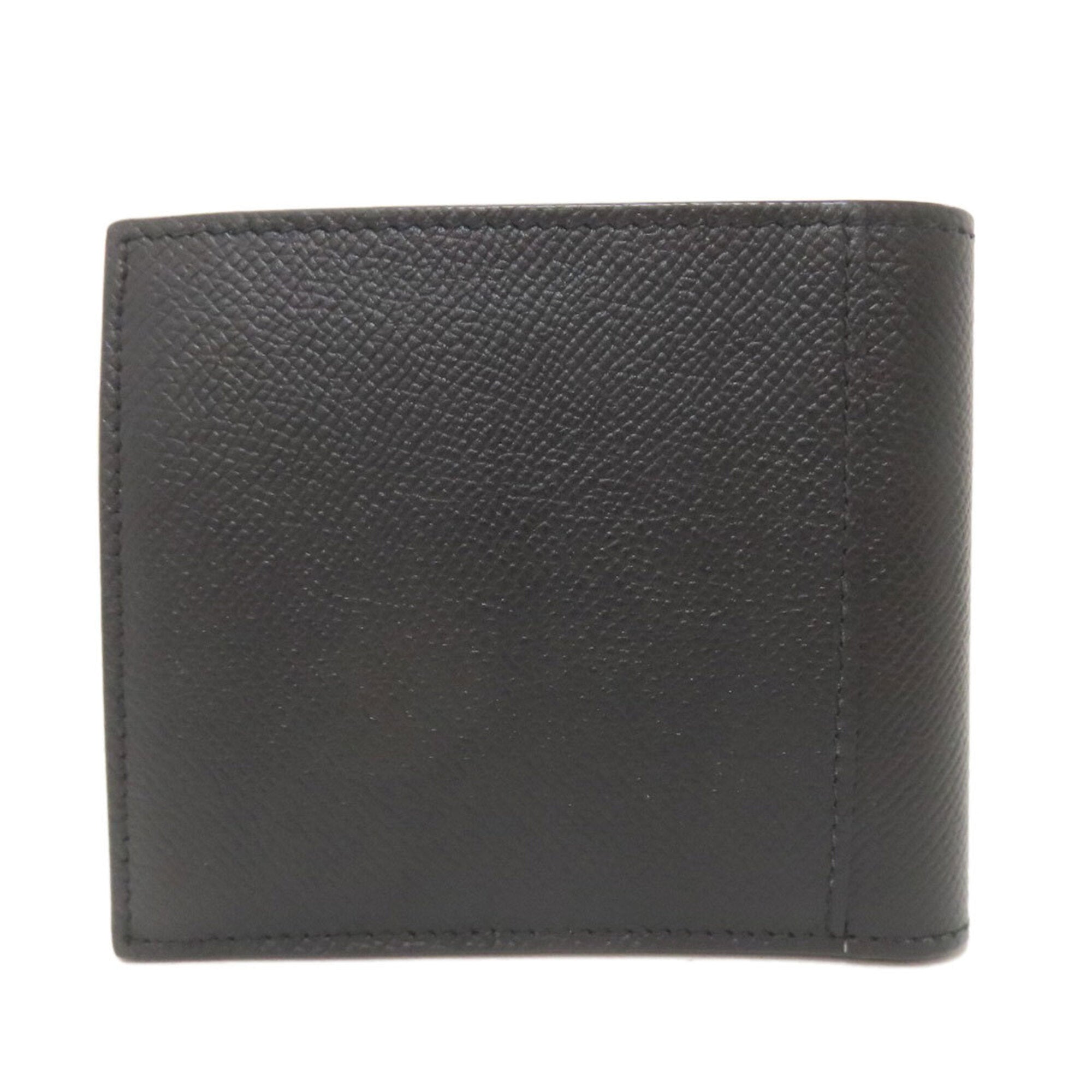 Balenciaga Black Leather Wallet (Bi-Fold)