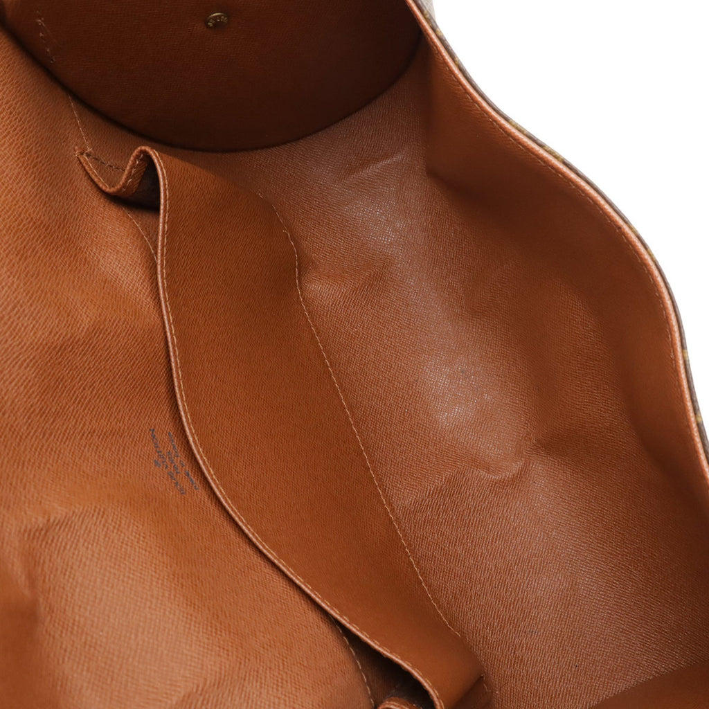 Louis Vuitton Brown Canvas Shoulder Bag