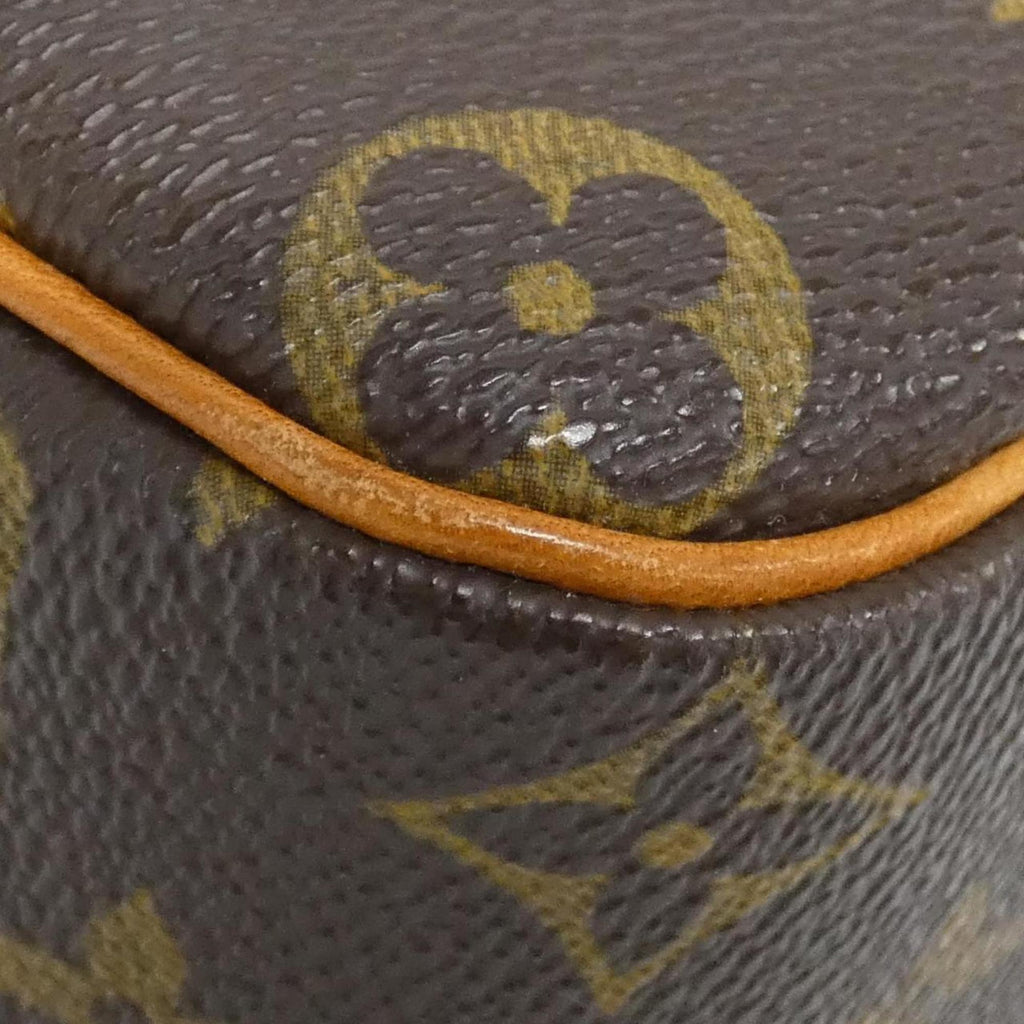 Louis Vuitton Brown Coated Canvas Shoulder Bag