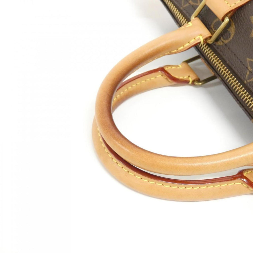 Louis Vuitton Marron Coated Canvas Boston Bag