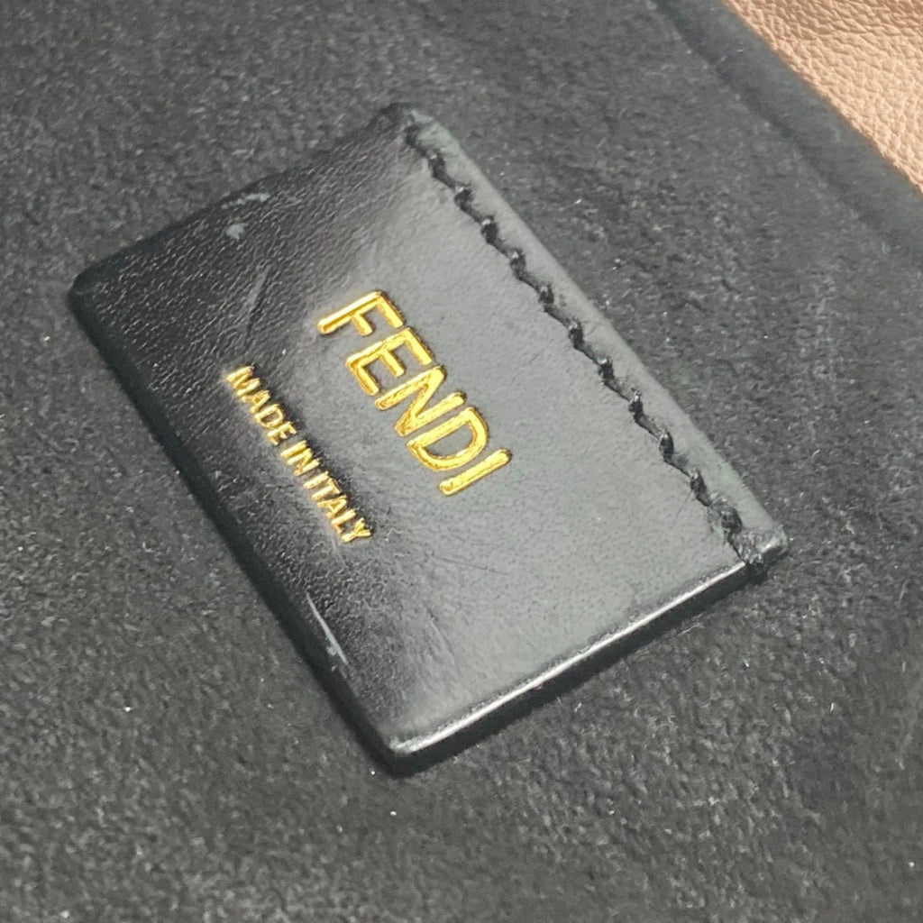 Fendi Pink Leather Shoulder Bag