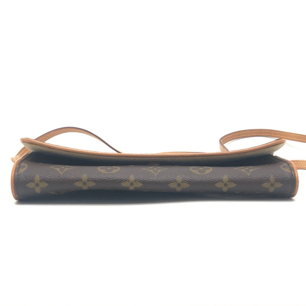 Louis Vuitton Monogram Brown Monogram Clutch Bag Pochette Shoulder Bag