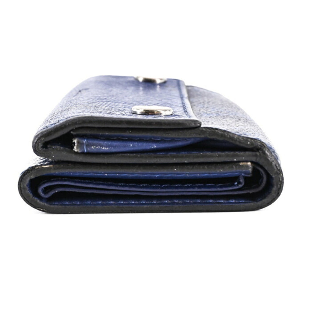 Louis Vuitton Blue Taigarama Wallet (Tri-Fold)