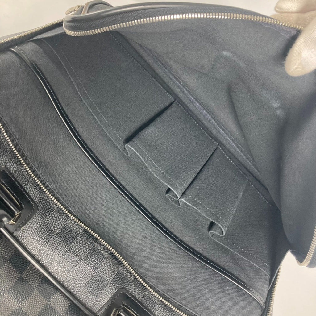Louis Vuitton Black Damier Graphite Handbag Tote Bag