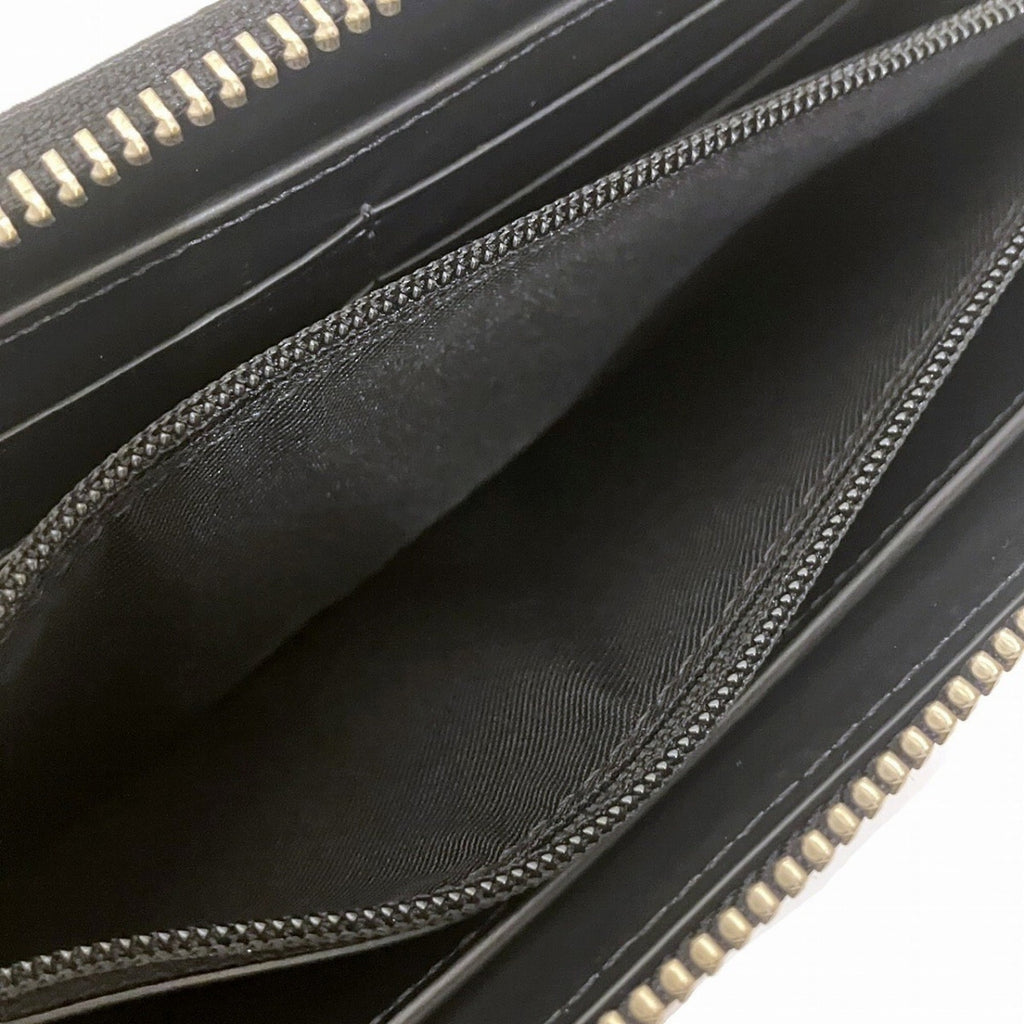 Gucci Navy Gg Supreme Long Wallet (Bi-Fold) (Pre-Owned)