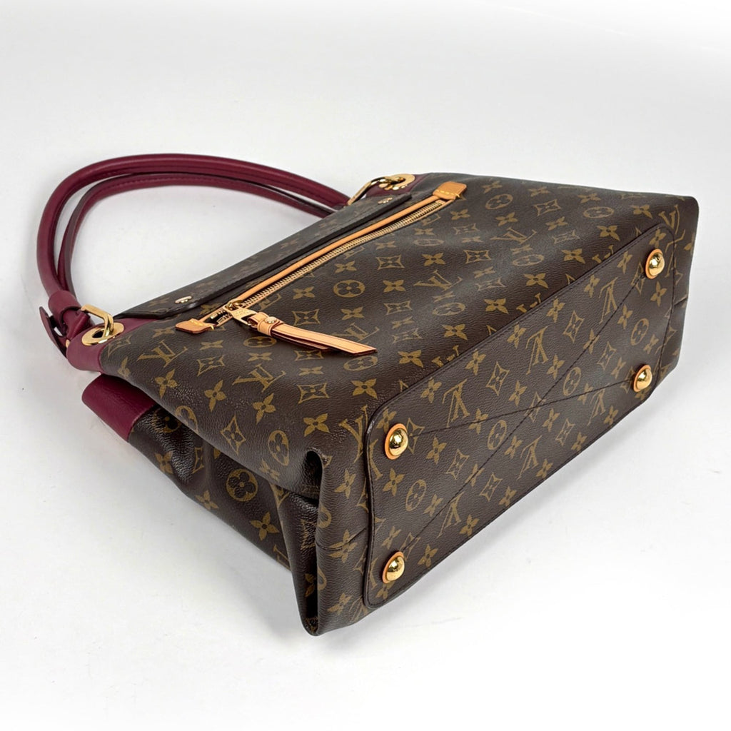 Louis Vuitton Brown Monogram Handbag Shoulder Bag Tote Bag
