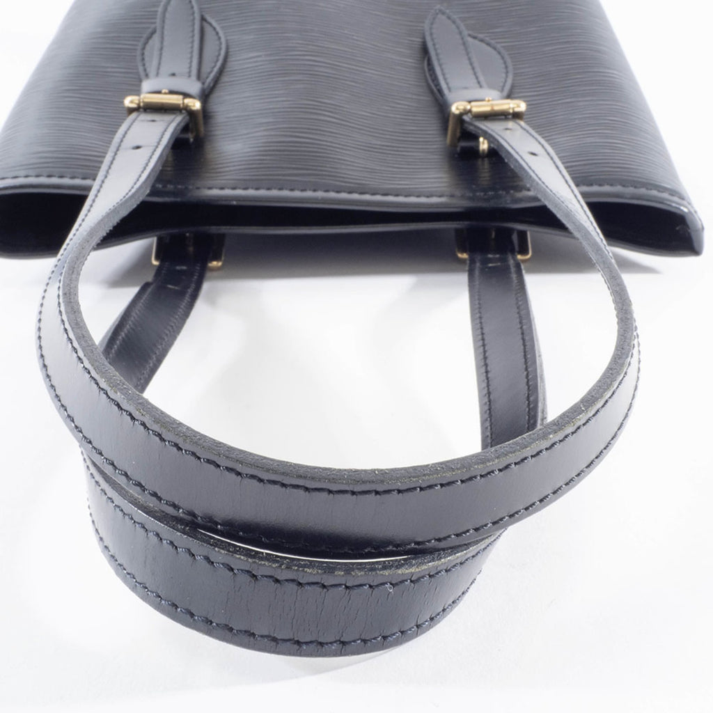 Louis Vuitton Noir Epi Leather Shoulder Bag