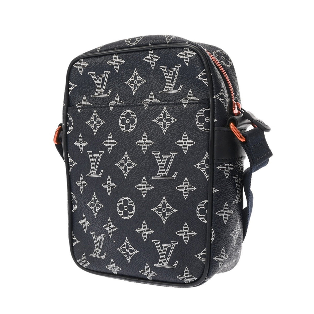 Louis Vuitton Navy Monogram Canvas Shoulder Bag