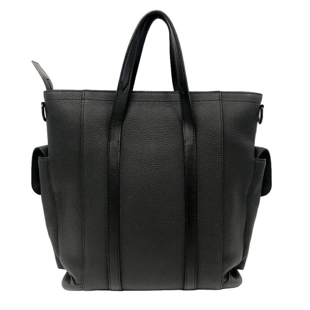 Louis Vuitton Taurillon Black Leather Tote Bag