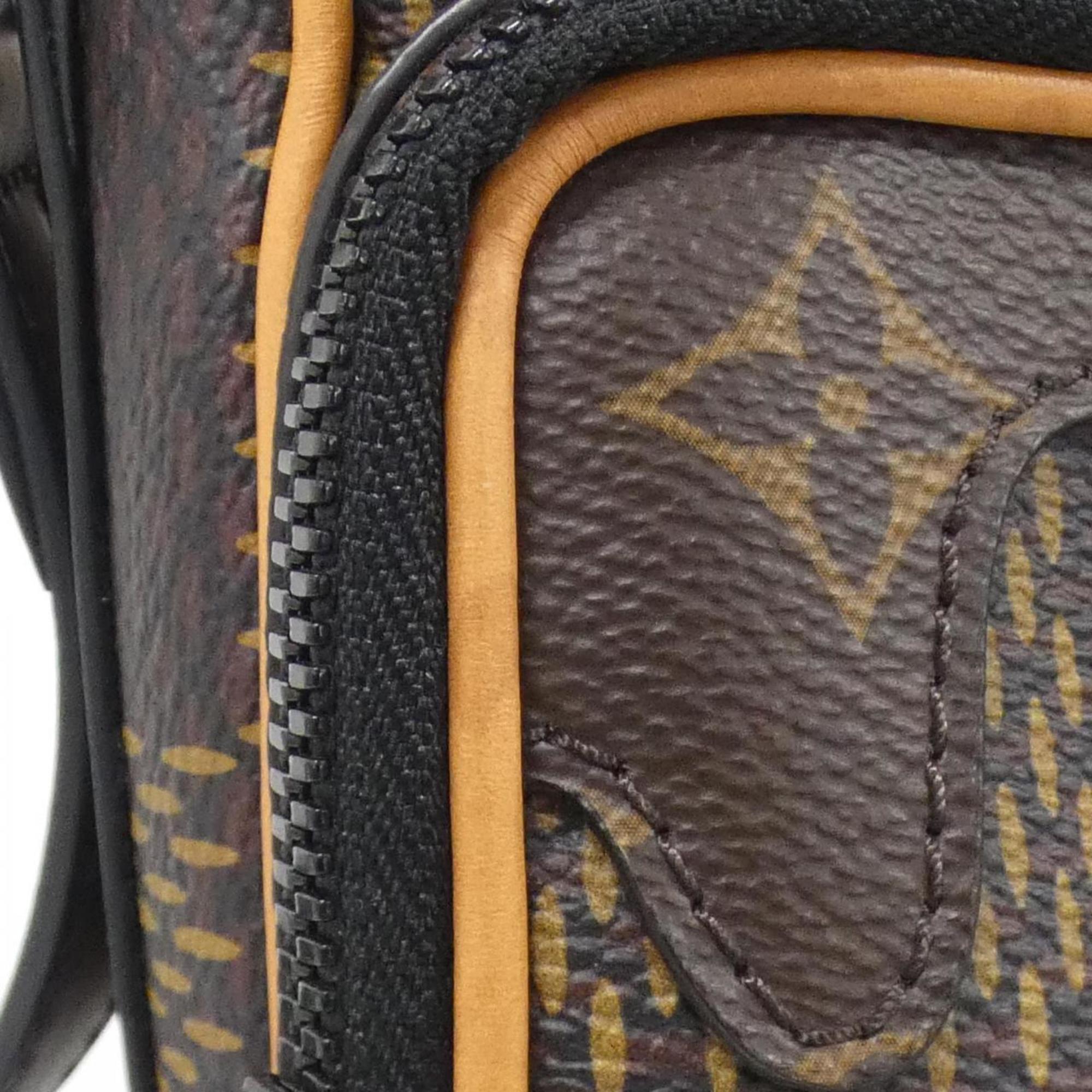 Louis Vuitton Ebene Coated Canvas Shoulder Bag