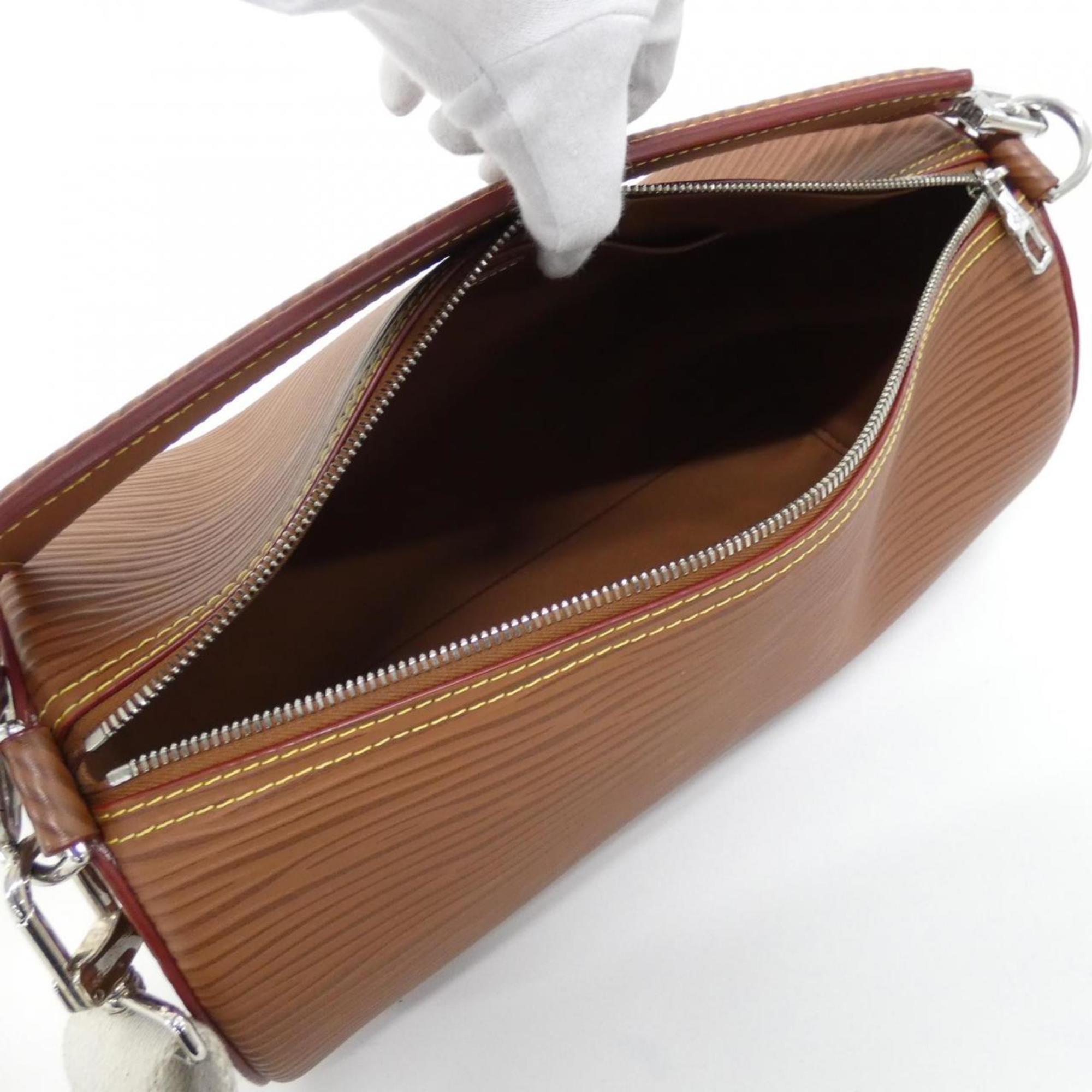Louis Vuitton Epi Cognac Epi Leather Shoulder Bag