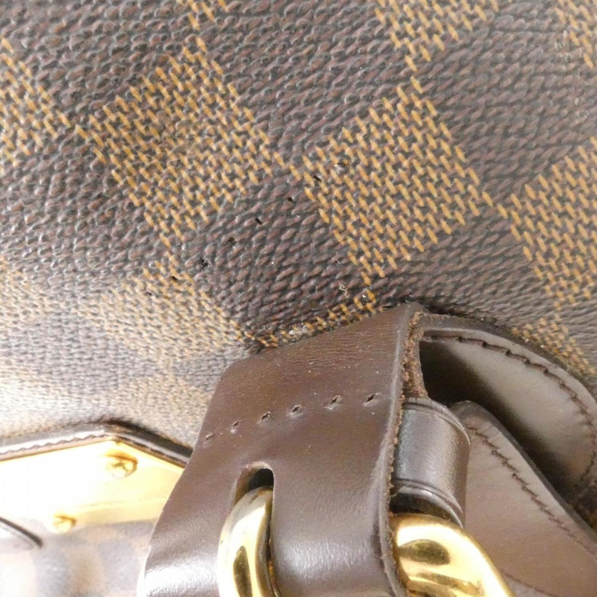 Louis Vuitton Damier Ebene Coated Canvas Handbag