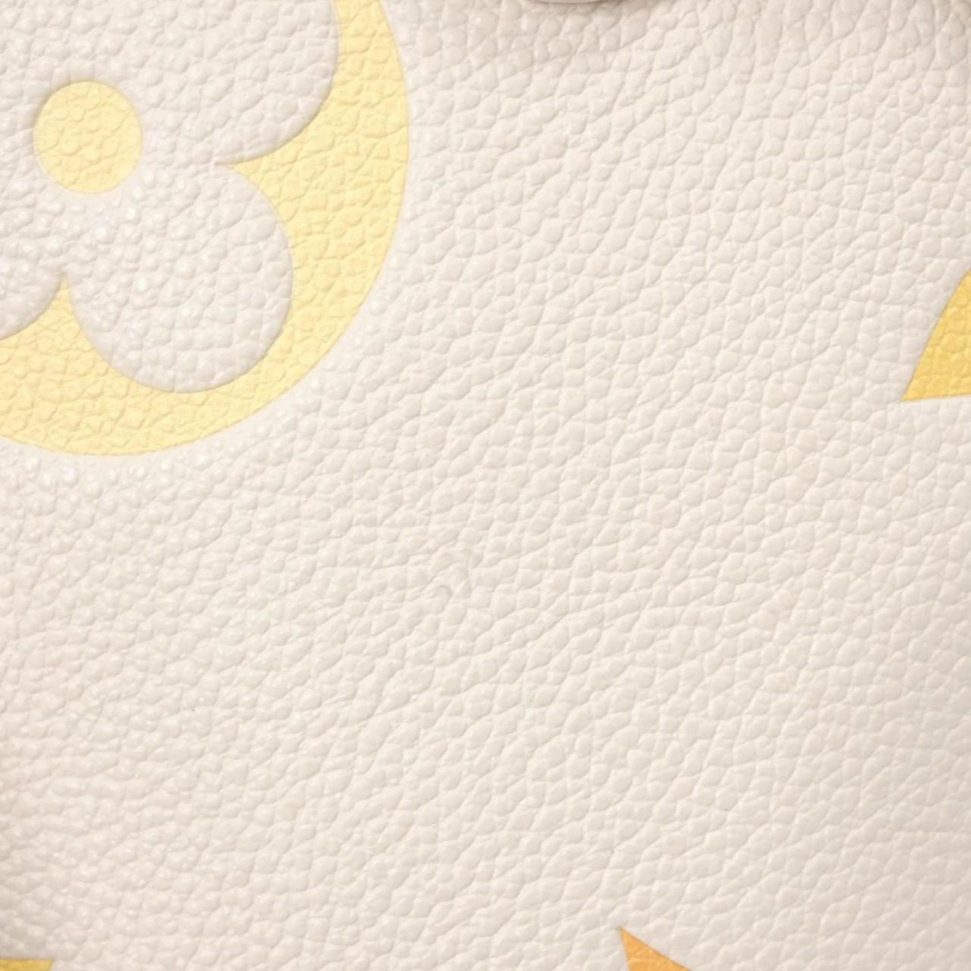 Louis Vuitton Beige Leather Handbag