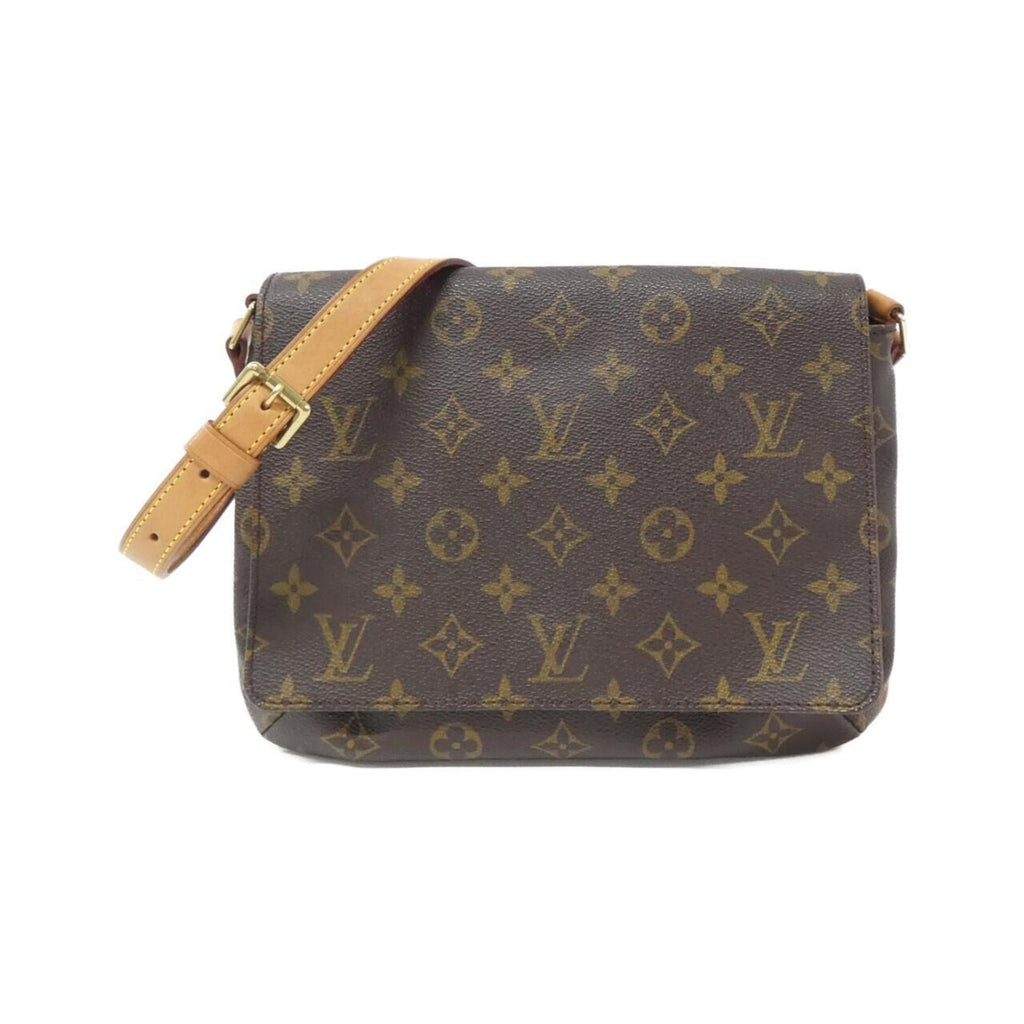 Louis Vuitton Marron Coated Canvas Shoulder Bag