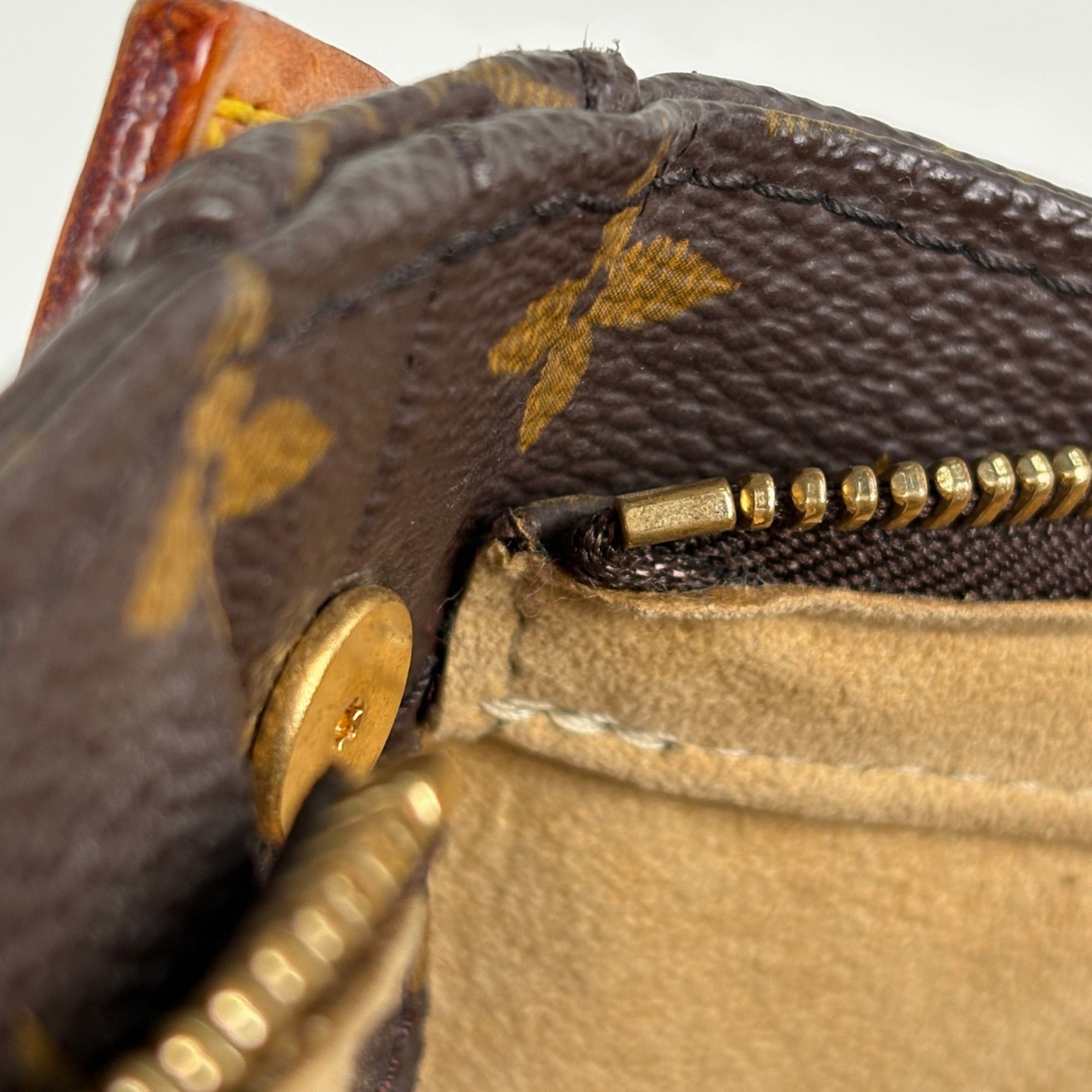 Louis Vuitton Brown Monogram Shoulder Bag