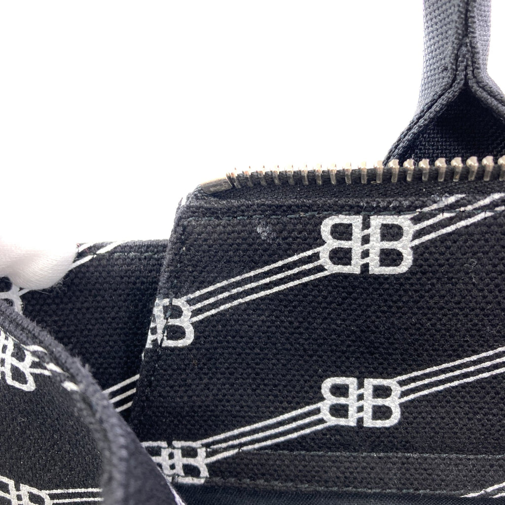 Balenciaga Black Canvas Tote