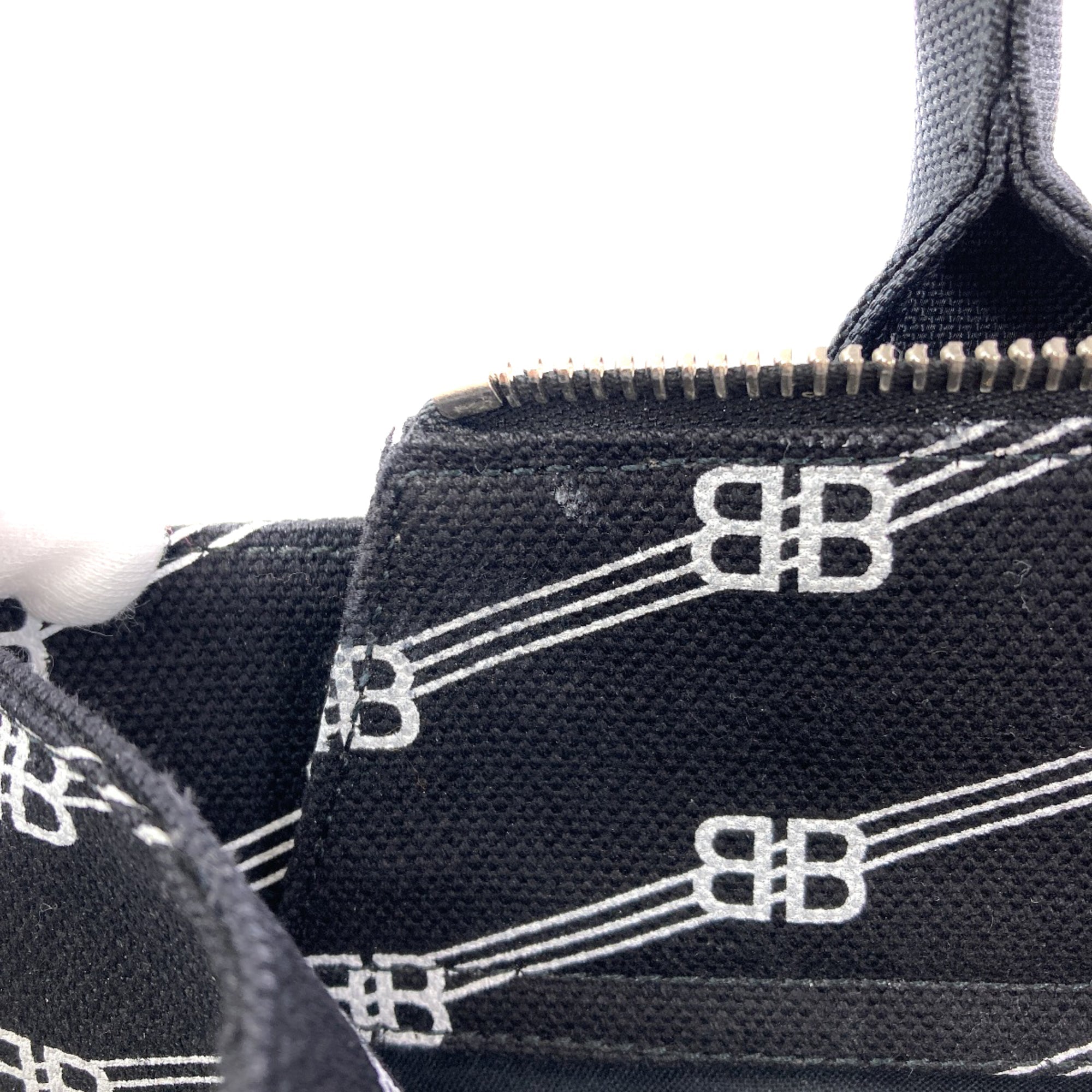 Balenciaga Black Canvas Tote