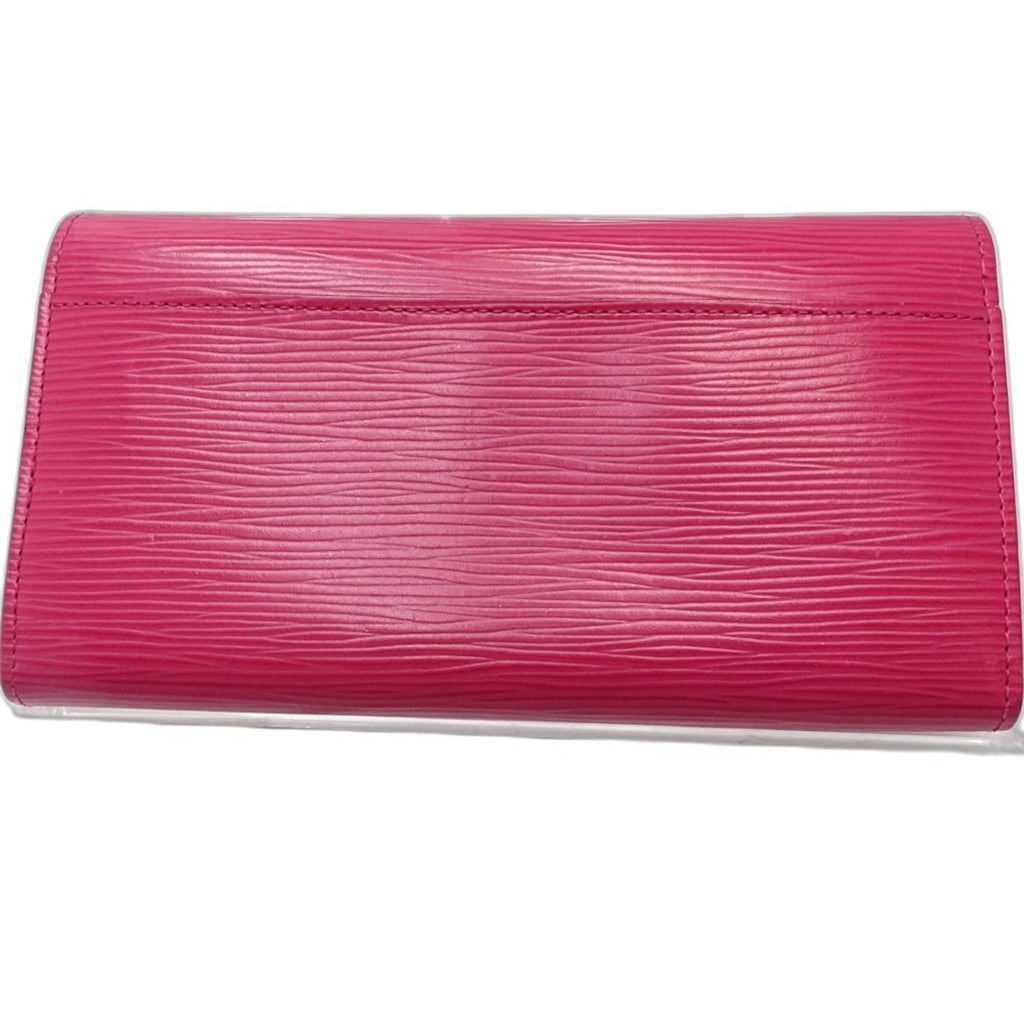 Louis Vuitton Hot Pink Leather Long Wallet