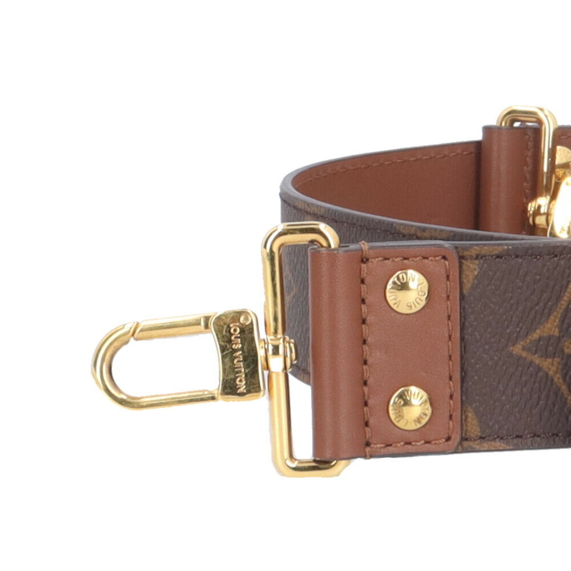 Louis Vuitton Brown Monogram Canvas Shoulder Bag