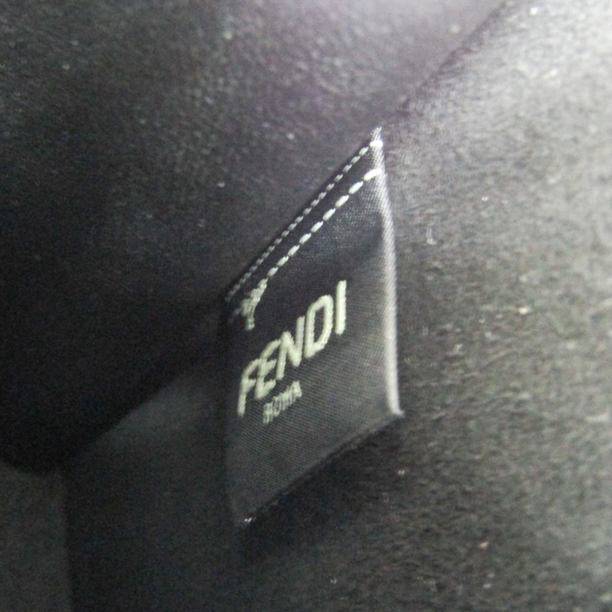 Fendi Pink Leather Shoulder Bag