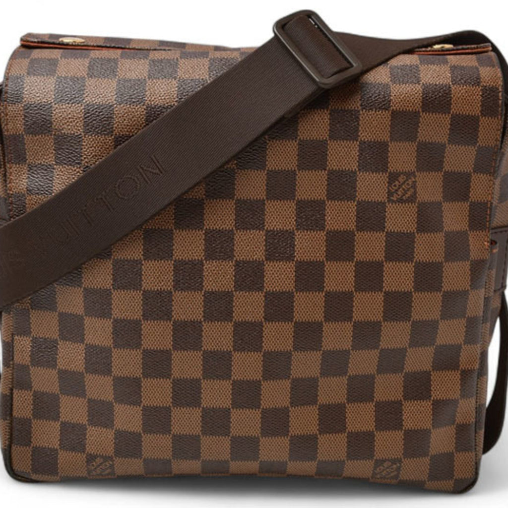 Louis Vuitton Damier Brown Damier Canvas Coated Canvas Shoulder Bag