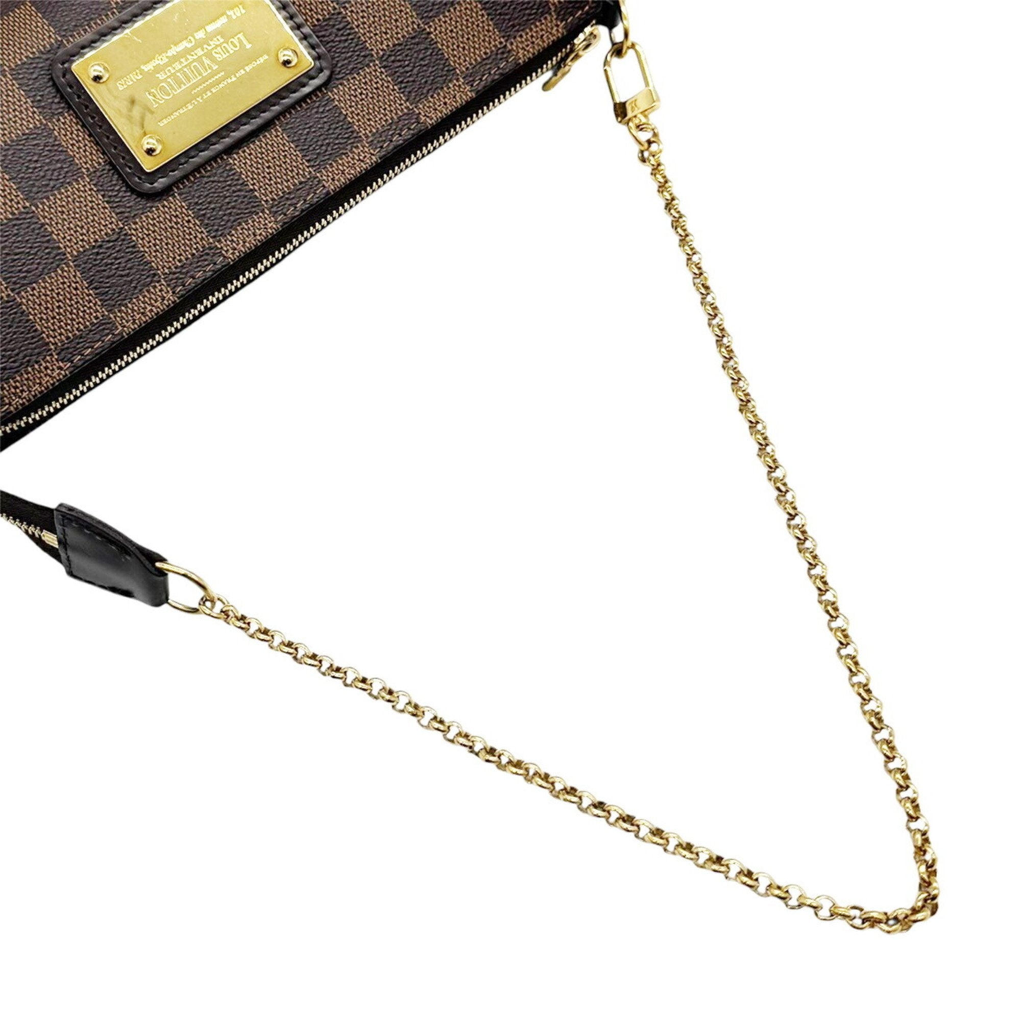 Louis Vuitton Brown Damier Canvas Ebene Damier Canvas Pochette Shoulder Bag