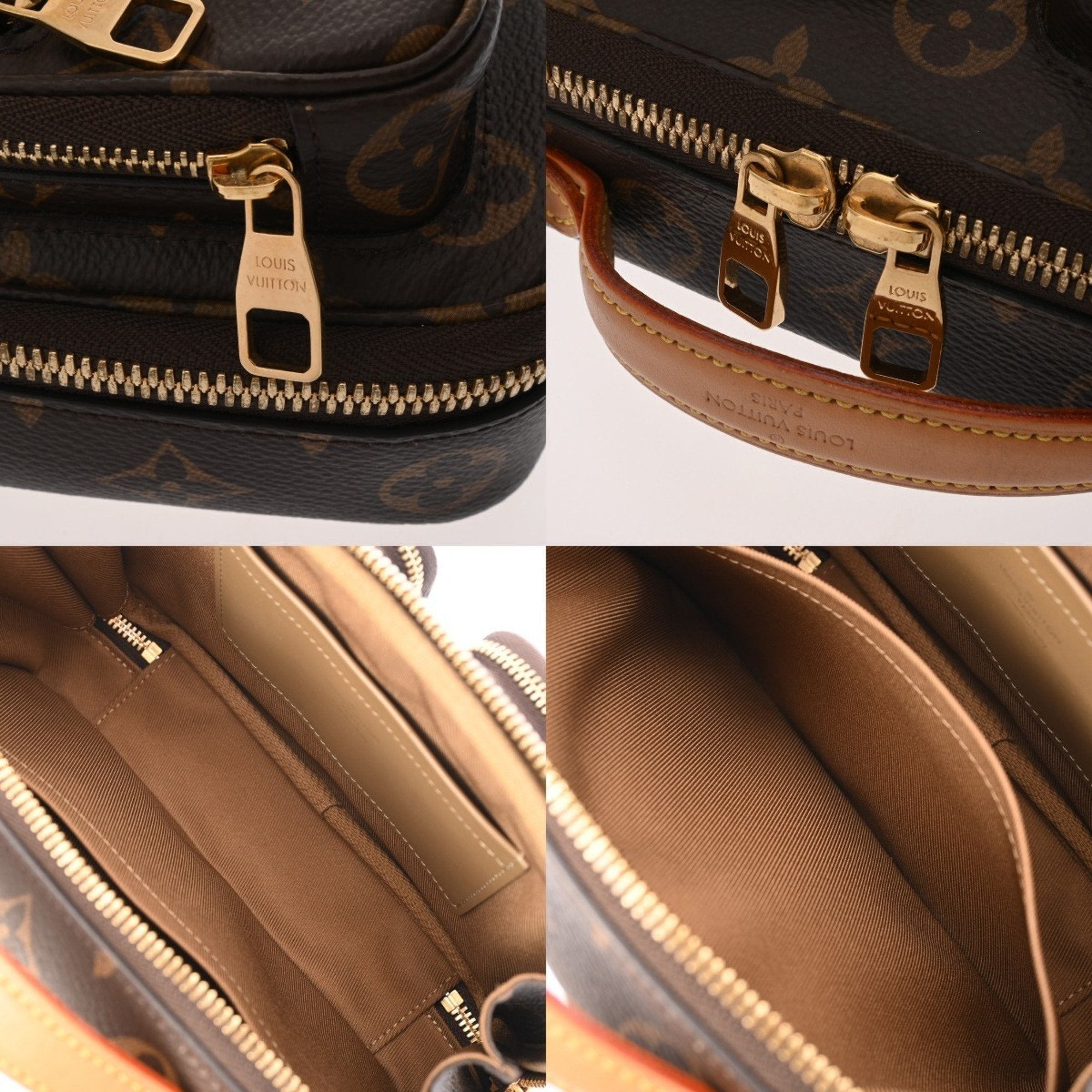 Louis Vuitton Brown Monogram Canvas Shoulder Bag