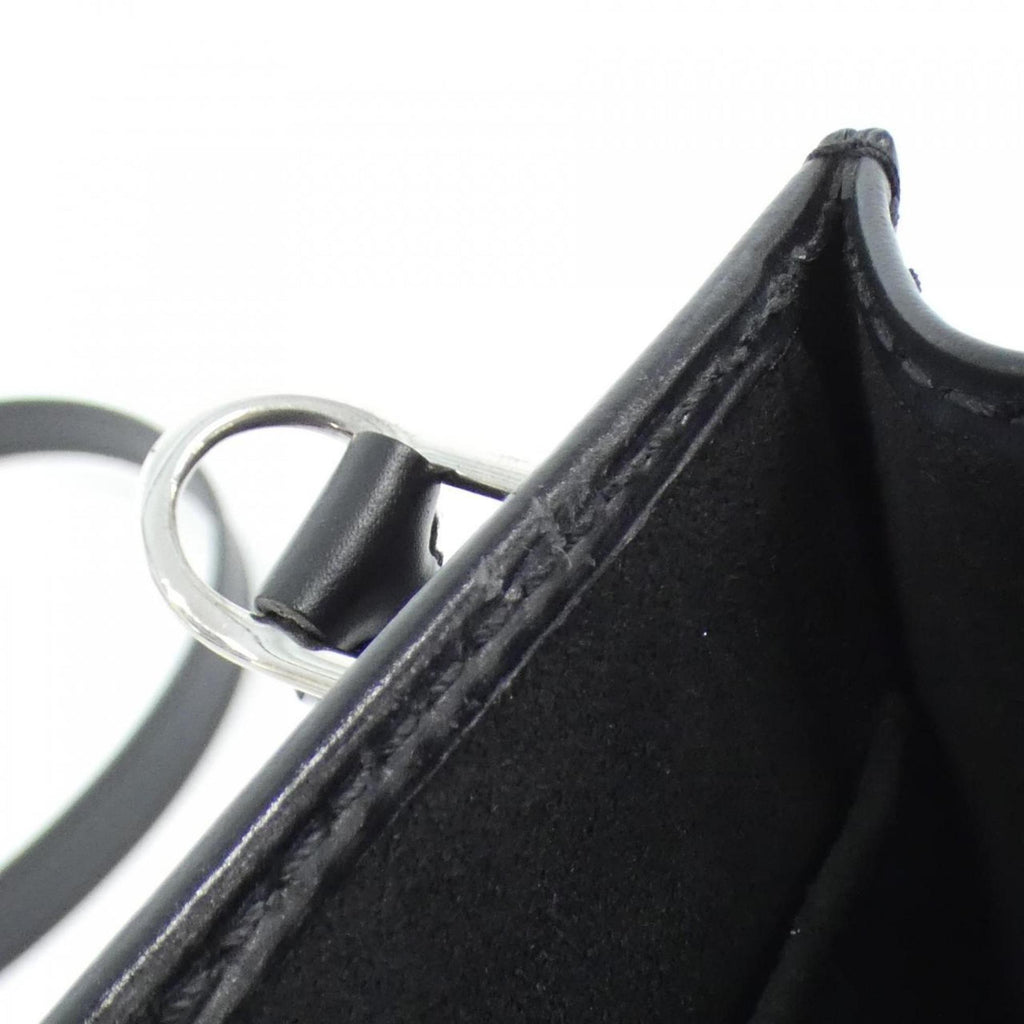 Louis Vuitton Black Leather Handbag