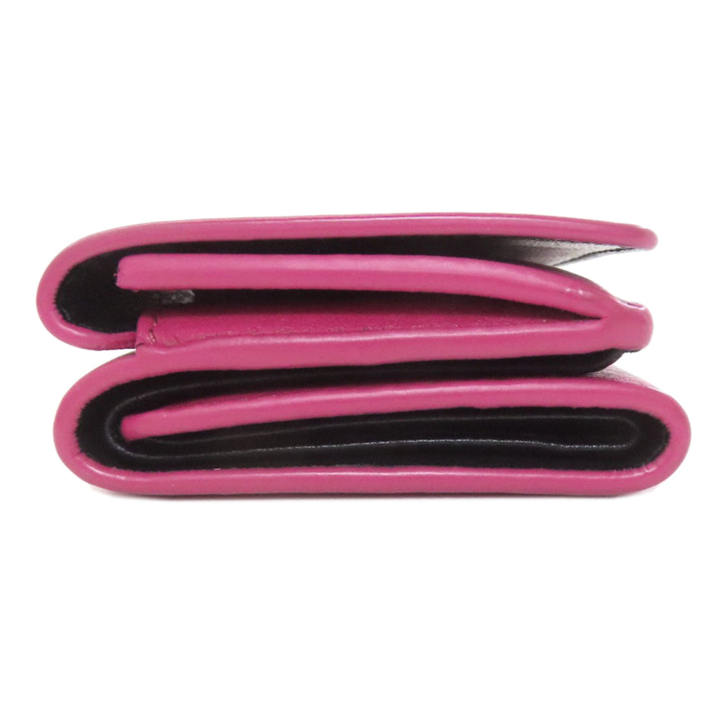Balenciaga Pink Leather Wallet (Tri-Fold)
