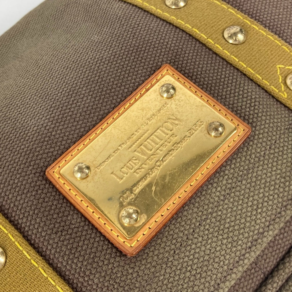 Louis Vuitton Brown Canvas Shoulder Bag