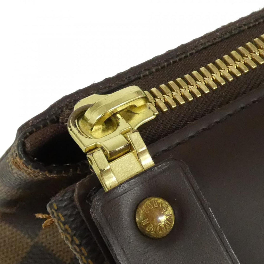 Louis Vuitton Damier Ebene Coated Canvas Boston Bag