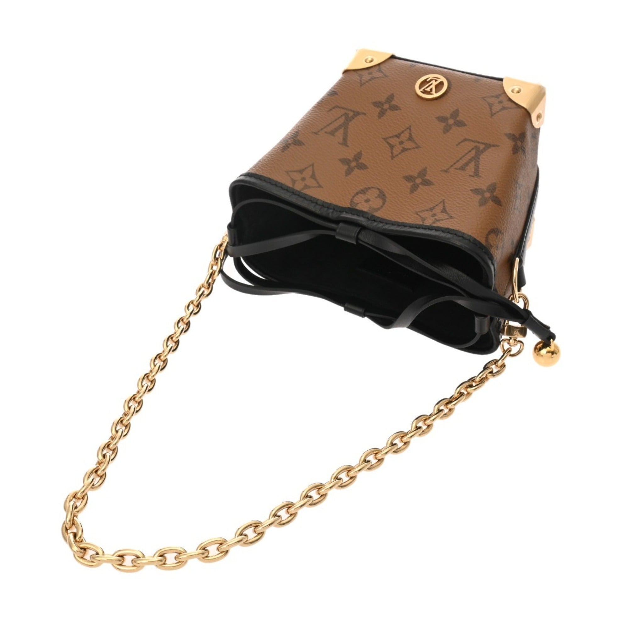 Louis Vuitton Brown Monogram Canvas Shoulder Bag