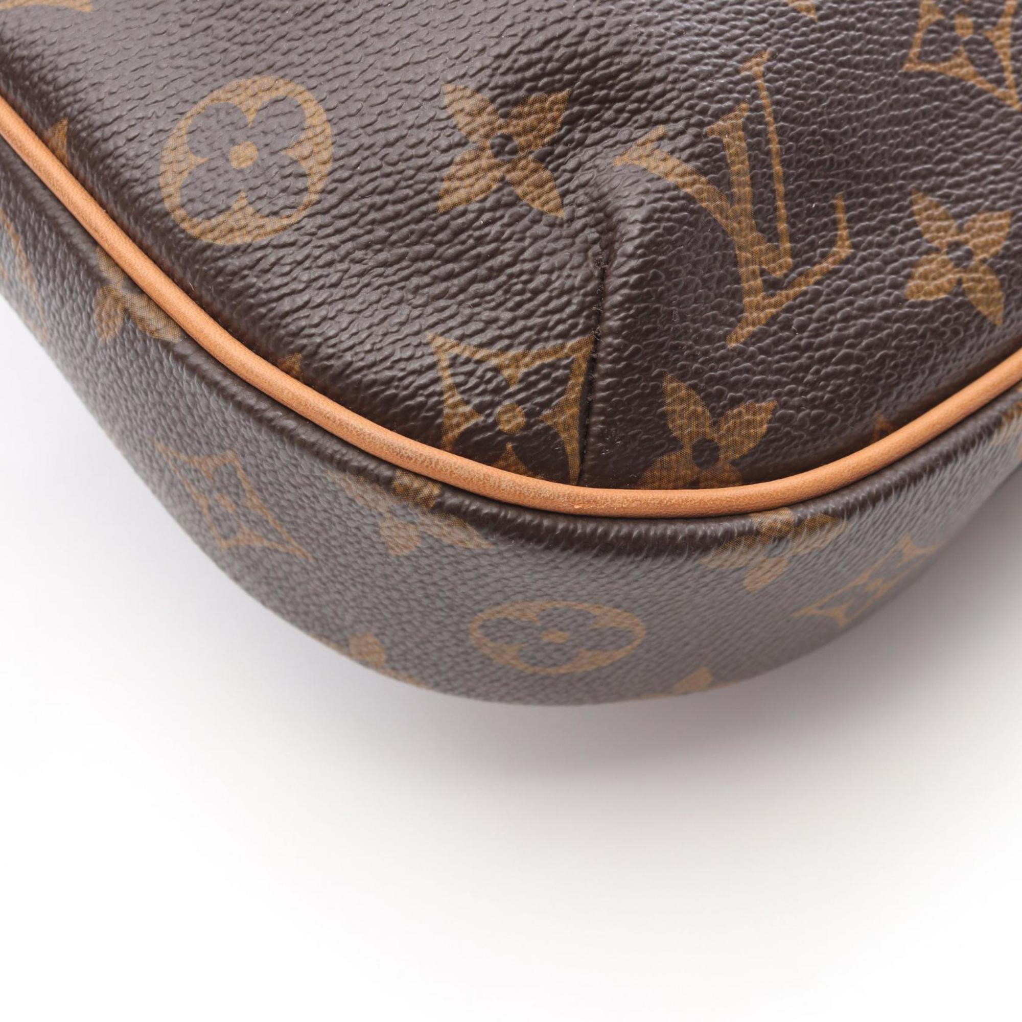 Louis Vuitton Brown Monogram Coated Canvas Shoulder Bag