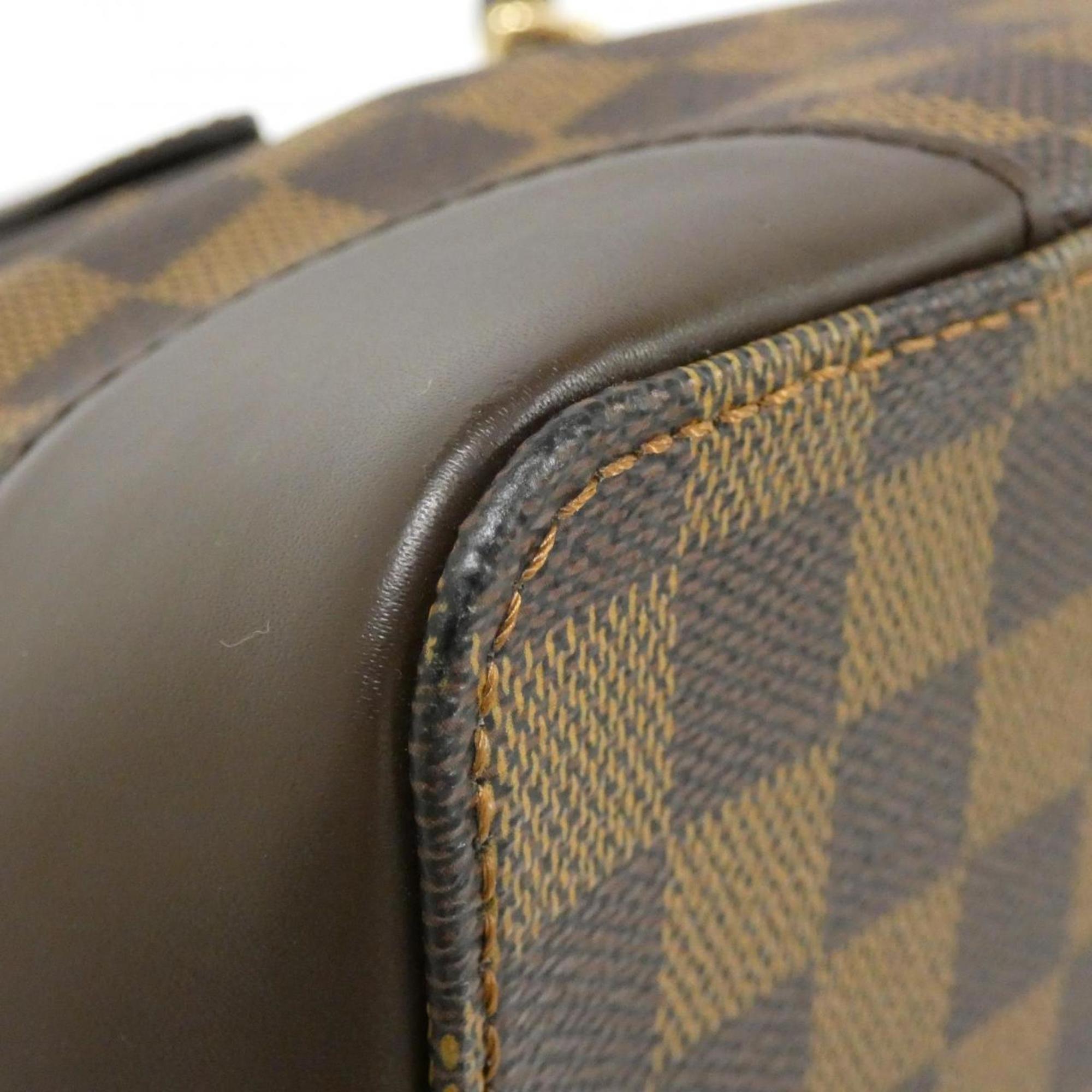 Louis Vuitton Damier Ebene Coated Canvas Handbag