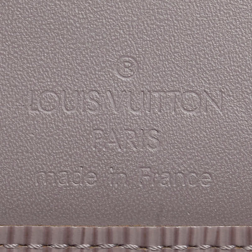 Louis Vuitton Epi Purple Leather Wallet